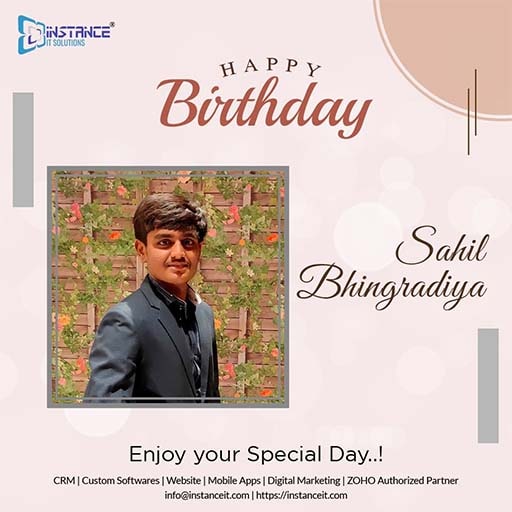 Sahil Bhingradiya's Birthday