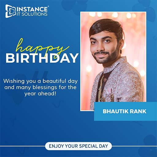 Bhautik Rank's Birthday