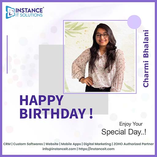 Charmi Bhalani's Birthday