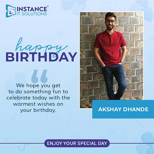 Akshay Dande's Birthday