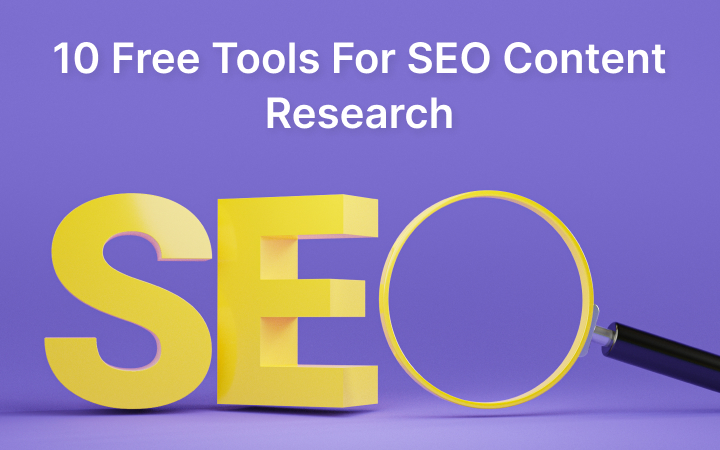 10 free tools for SEO content research