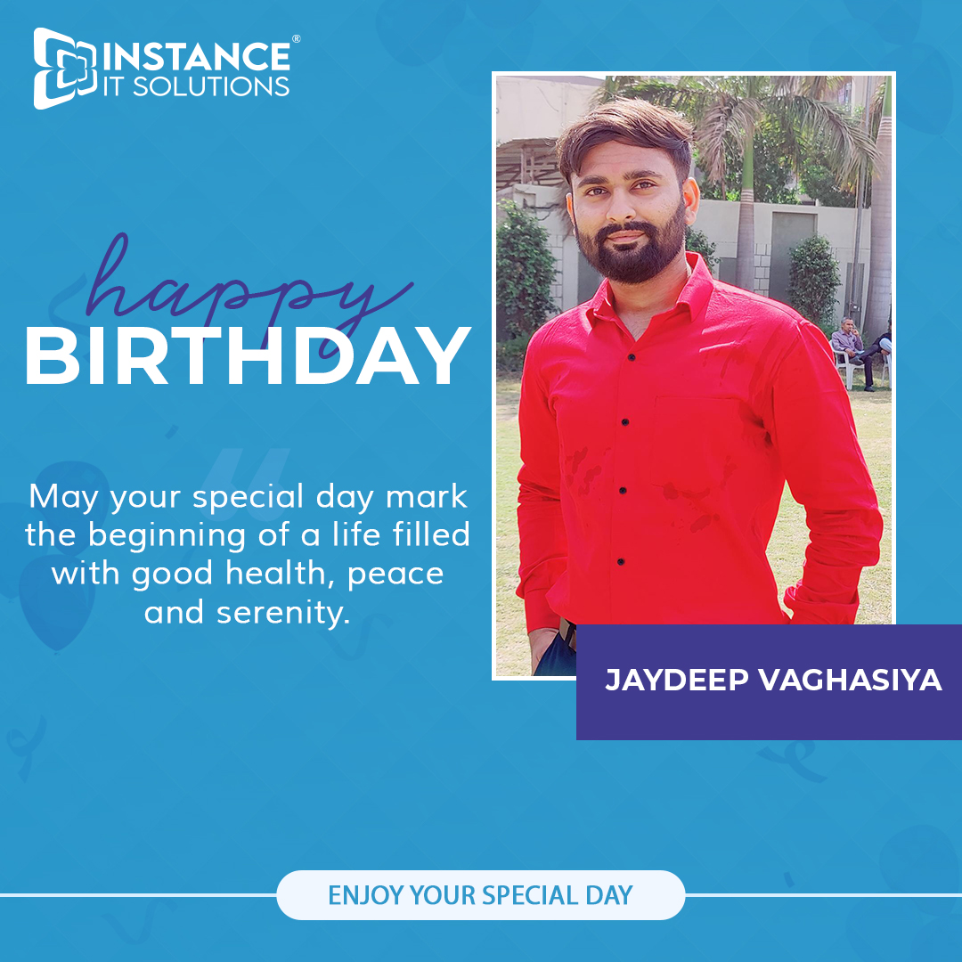 Jaydeep Vaghasiya's Birthday