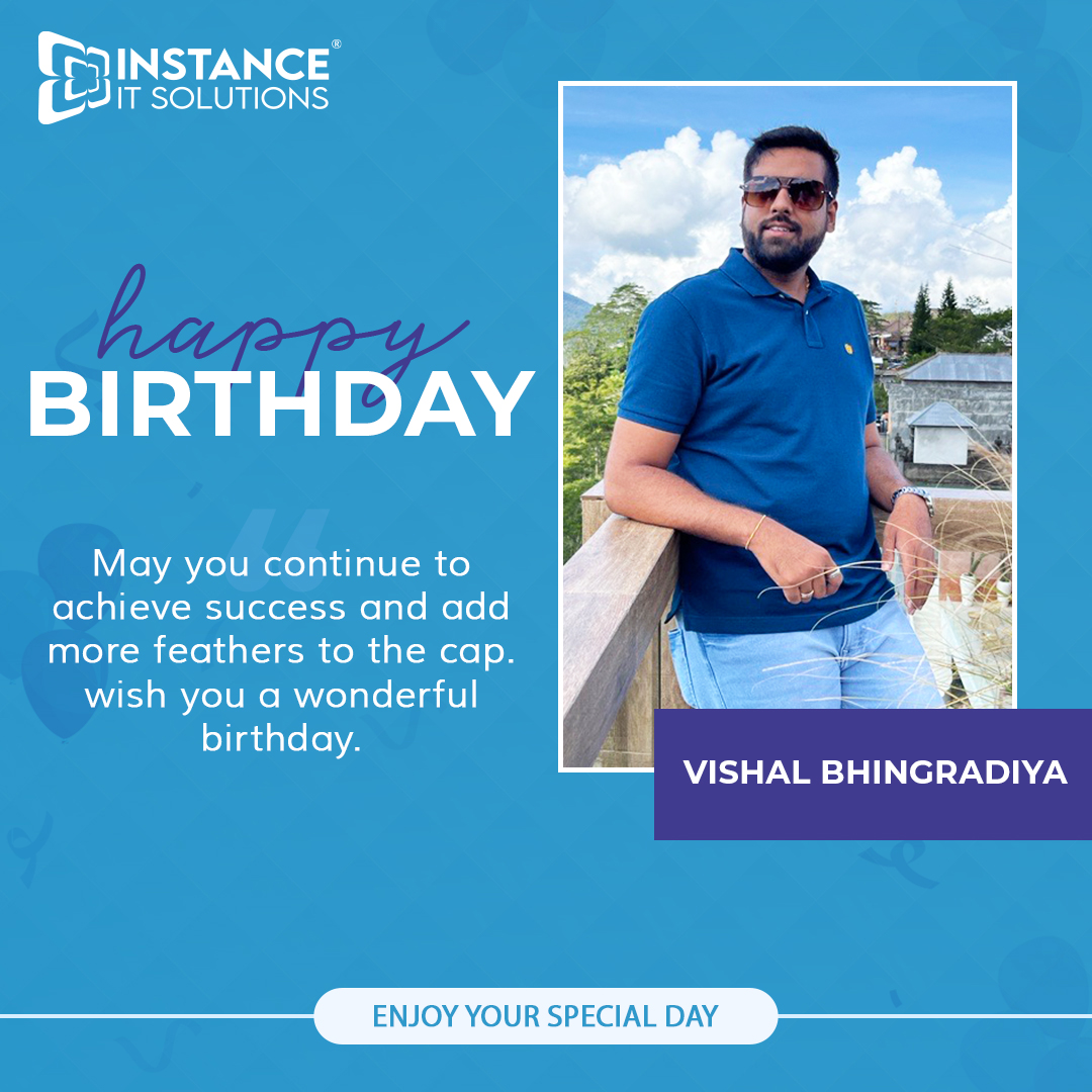 Vishal Bhigradiya's Birthday