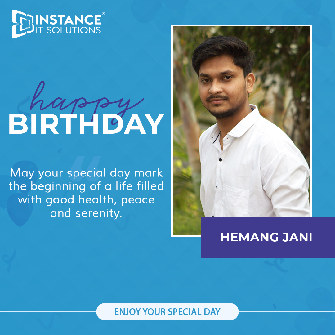 Hemang Jani's Birthday