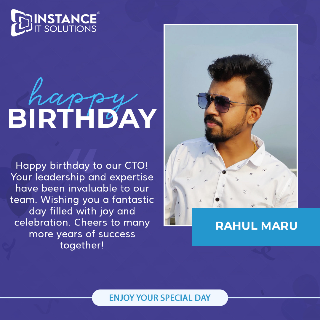 Rahul Maru's Birthday